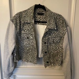 All Saints cropped jacket